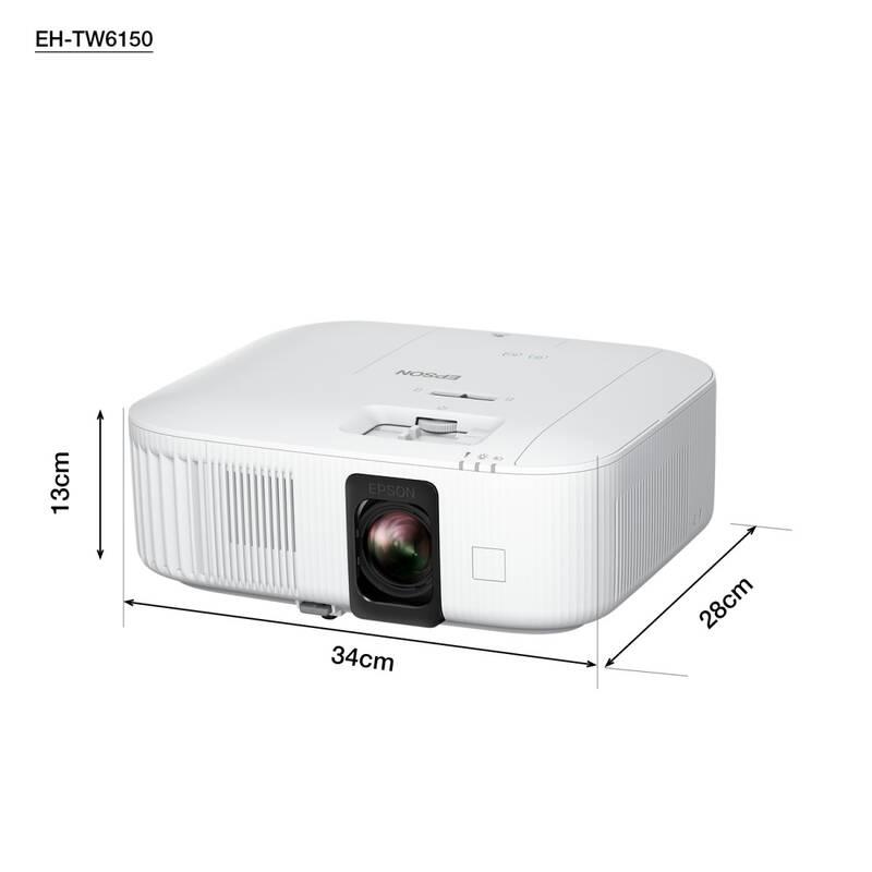 Projektor Epson EH-TW6150 bílý, Projektor, Epson, EH-TW6150, bílý
