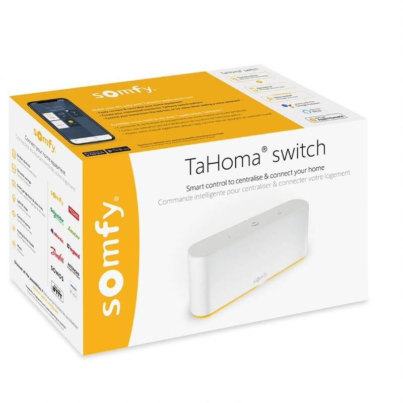 Řídící jednotka TaHoma Switch 3x Termostatická hlavice io