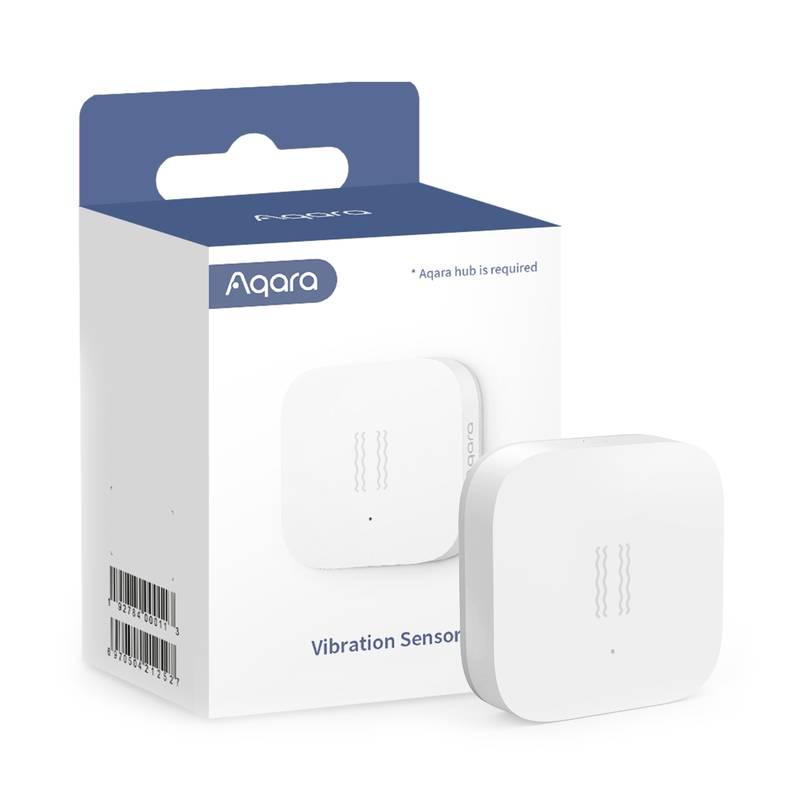 Senzor Aqara Smart Home Vibration Sensor bílý, Senzor, Aqara, Smart, Home, Vibration, Sensor, bílý