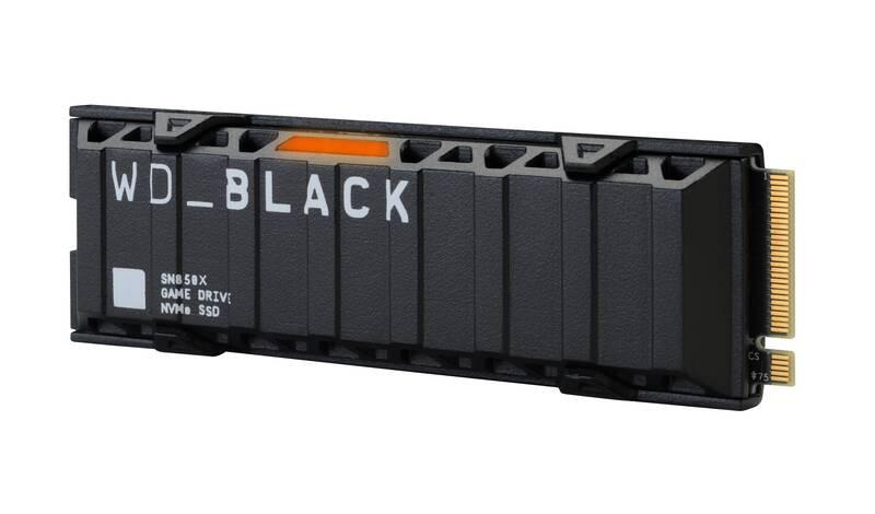 SSD Western Digital Black SN850X NVMe 2TB s chladičem, SSD, Western, Digital, Black, SN850X, NVMe, 2TB, s, chladičem