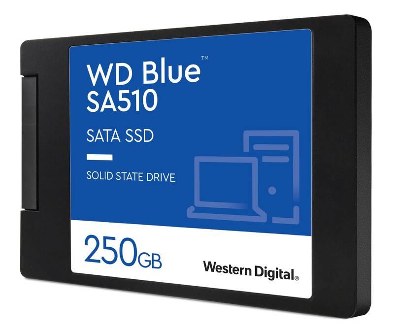 SSD Western Digital Blue SA510 SATA 2,5″ 7 mm 250GB, SSD, Western, Digital, Blue, SA510, SATA, 2,5″, 7, mm, 250GB