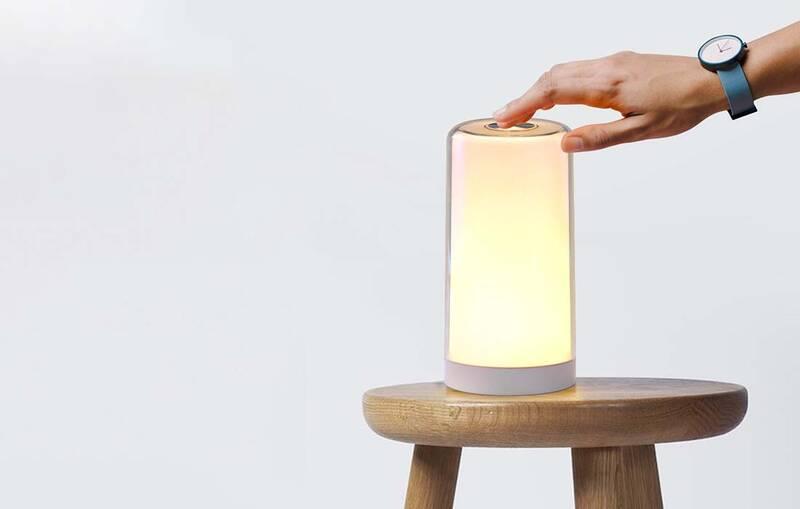 Stolní lampička Meross Smart Wi-Fi Ambient Light bílá