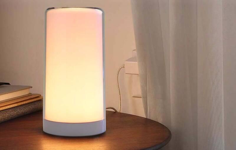Stolní lampička Meross Smart Wi-Fi Ambient Light bílá