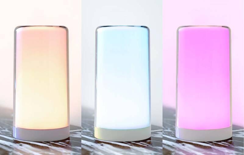 Stolní lampička Meross Smart Wi-Fi Ambient Light bílá