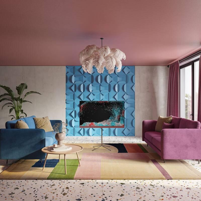 Televize we. by LOEWE SEE 55" Coral Red