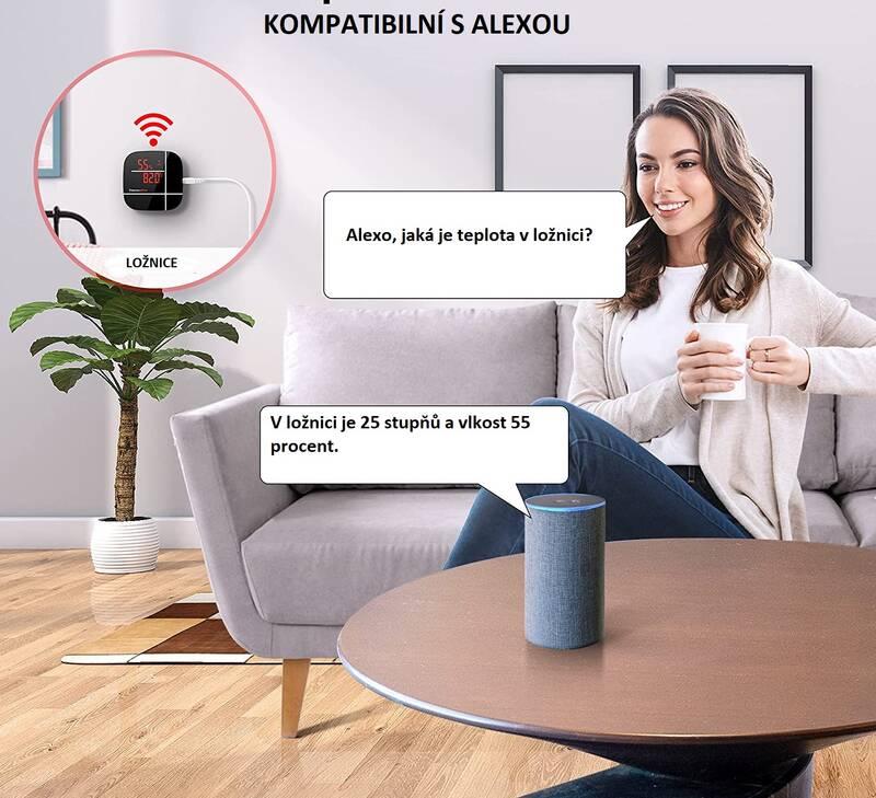 Teploměr ThermoPro TP90 WiFi černý