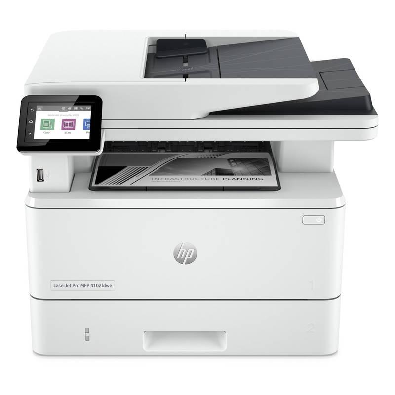 Tiskárna multifunkční HP LaserJet Pro MFP 4102fdw bílá, Tiskárna, multifunkční, HP, LaserJet, Pro, MFP, 4102fdw, bílá