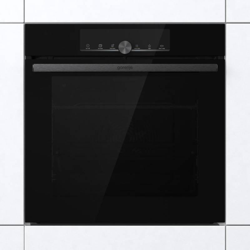 Trouba Gorenje Advanced GBF22ILPMF ExtraSteam černá sklo