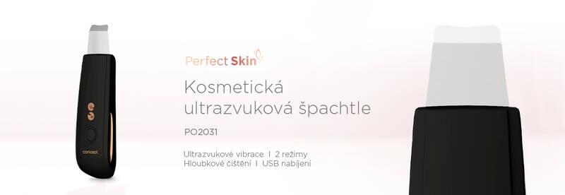 Ultrazvuková špachtle Concept Perfect Skin PO2031, Ultrazvuková, špachtle, Concept, Perfect, Skin, PO2031