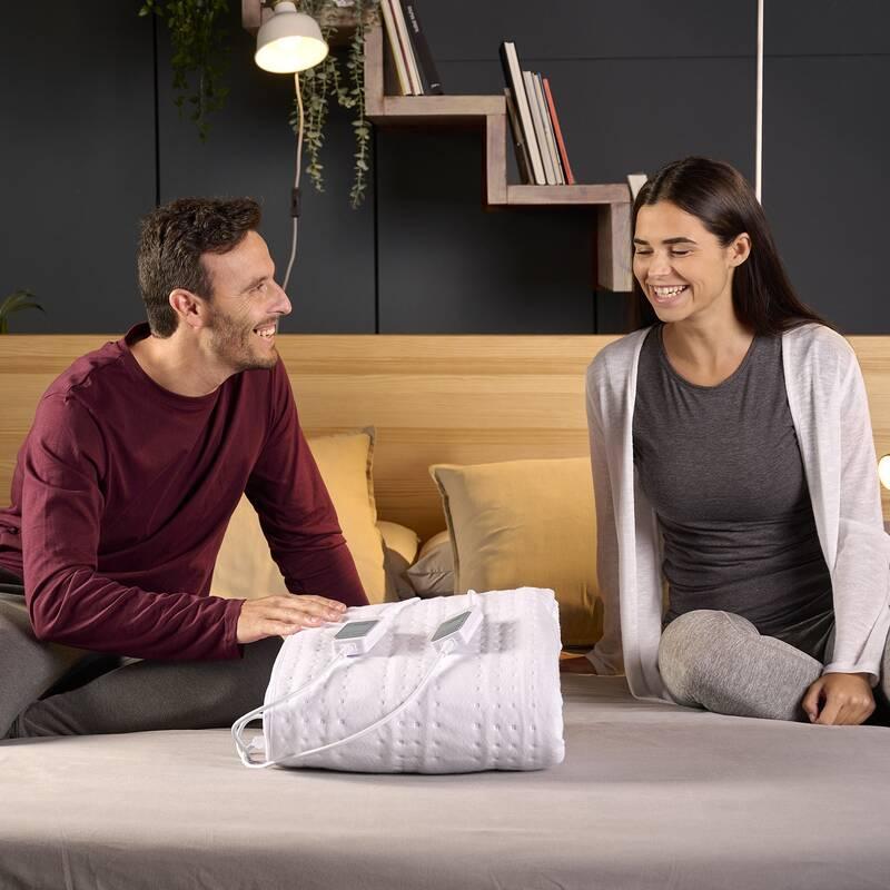 Vyhřívací prostěradlo Solac CT8627 Norway bílé