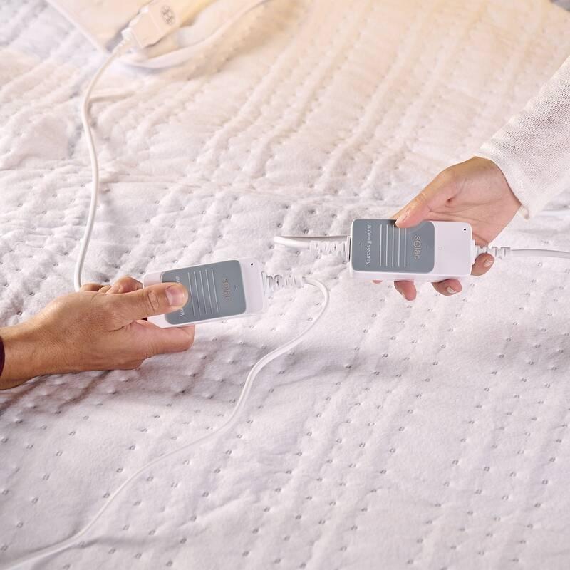 Vyhřívací prostěradlo Solac CT8627 Norway bílé