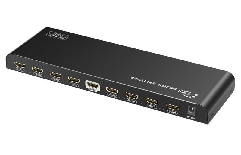 HDMI rozbočovač PremiumCord HDMI 2.0 splitter 1-8 porty, 4K x 2K 60Hz, FULL HD, 3D, HDMI, rozbočovač, PremiumCord, HDMI, 2.0, splitter, 1-8, porty, 4K, x, 2K, 60Hz, FULL, HD, 3D