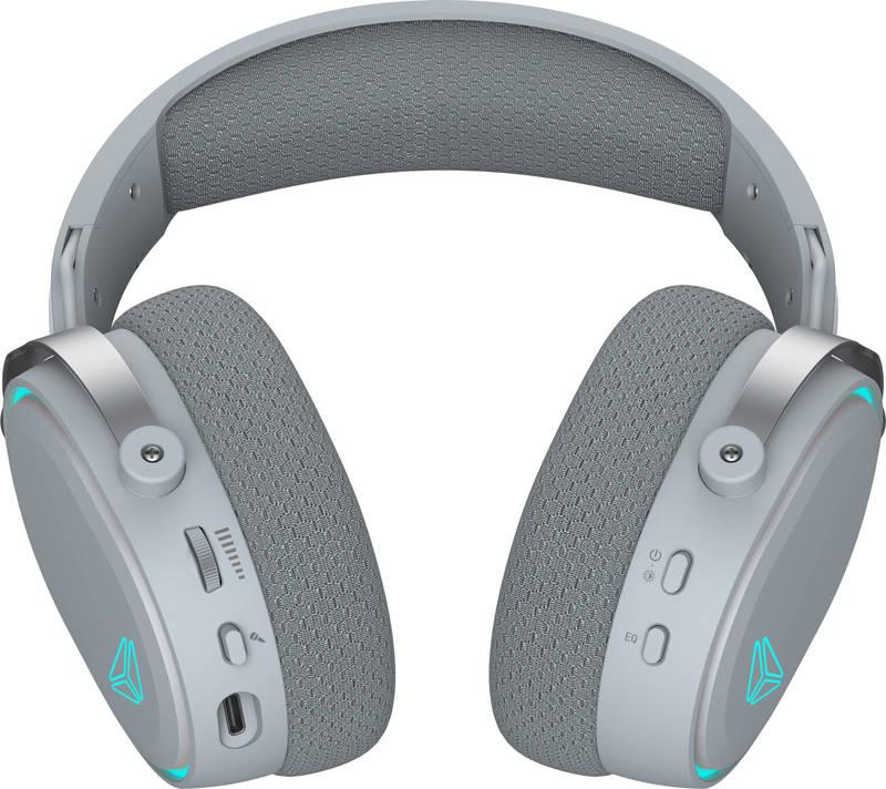 Headset YENKEE YHP 3401 PANZER šedý