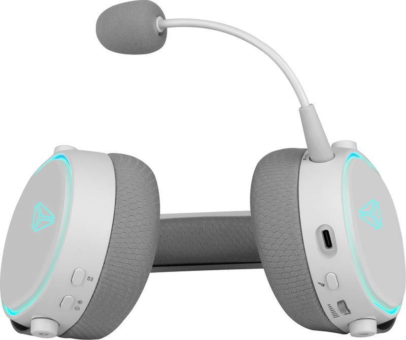 Headset YENKEE YHP 3401 PANZER šedý