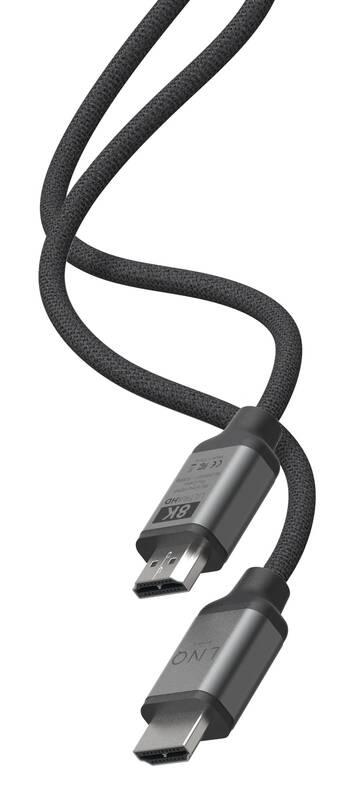 Kabel Linq byELEMENTS HDMI HDMI, 8K 60Hz PRO, 2m černý