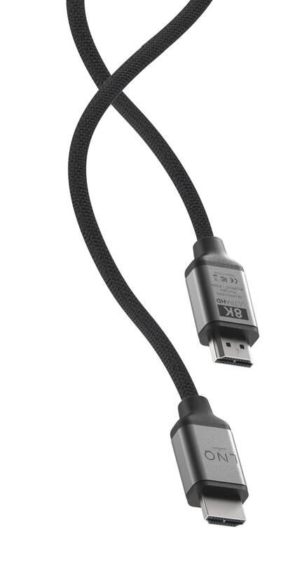 Kabel Linq byELEMENTS HDMI HDMI, 8K 60Hz PRO, 2m černý