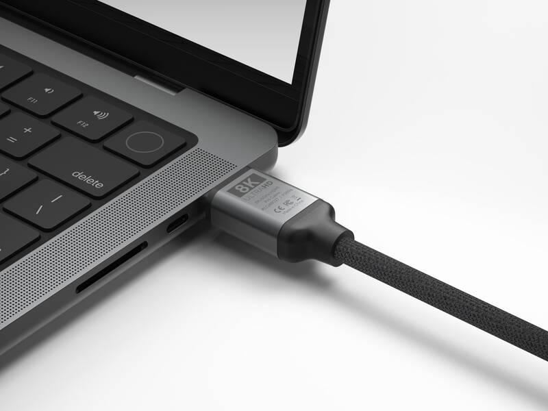 Kabel Linq byELEMENTS HDMI HDMI, 8K 60Hz PRO, 2m černý