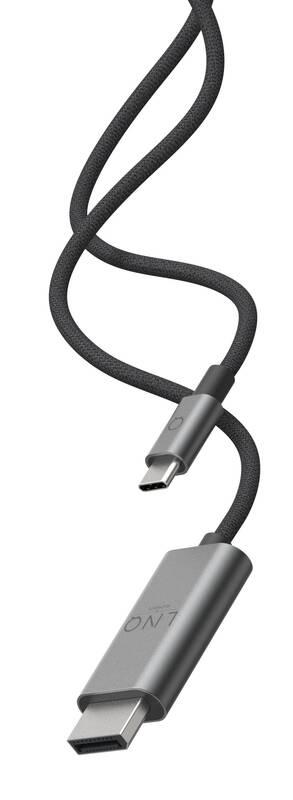 Kabel Linq byELEMENTS USB-C Display Port, 8K 60Hz PRO, 2m černý, Kabel, Linq, byELEMENTS, USB-C, Display, Port, 8K, 60Hz, PRO, 2m, černý