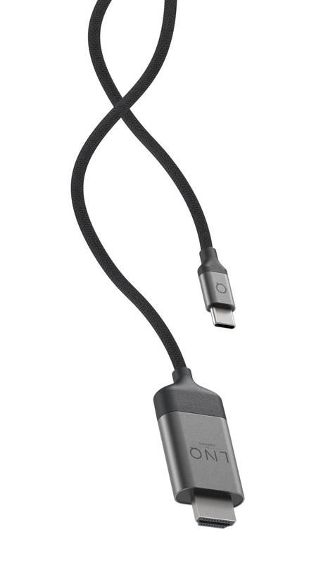 Kabel Linq byELEMENTS USB-C HDMI 4K, 2m černý