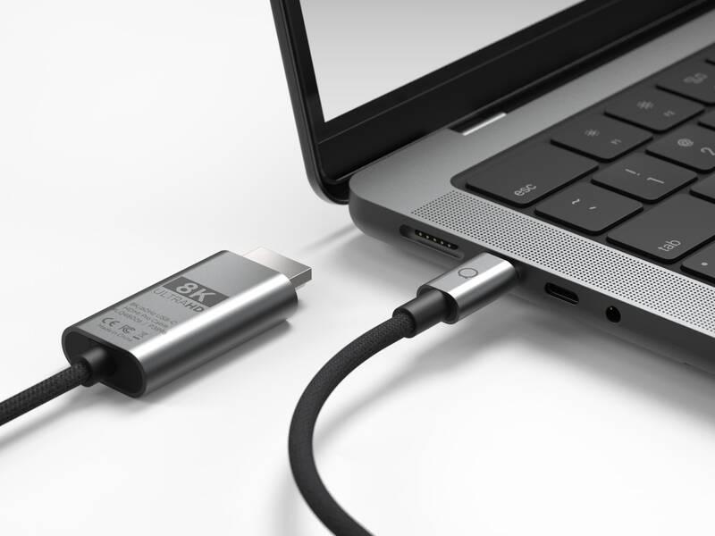 Kabel Linq byELEMENTS USB-C HDMI, 8K 60Hz PRO, 2m černý, Kabel, Linq, byELEMENTS, USB-C, HDMI, 8K, 60Hz, PRO, 2m, černý
