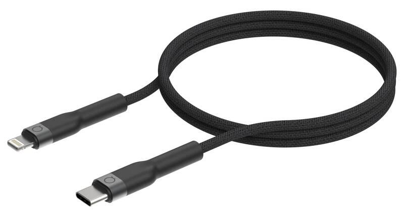 Kabel Linq byELEMENTS USB-C Lightning, Mfi, 2m černý, Kabel, Linq, byELEMENTS, USB-C, Lightning, Mfi, 2m, černý