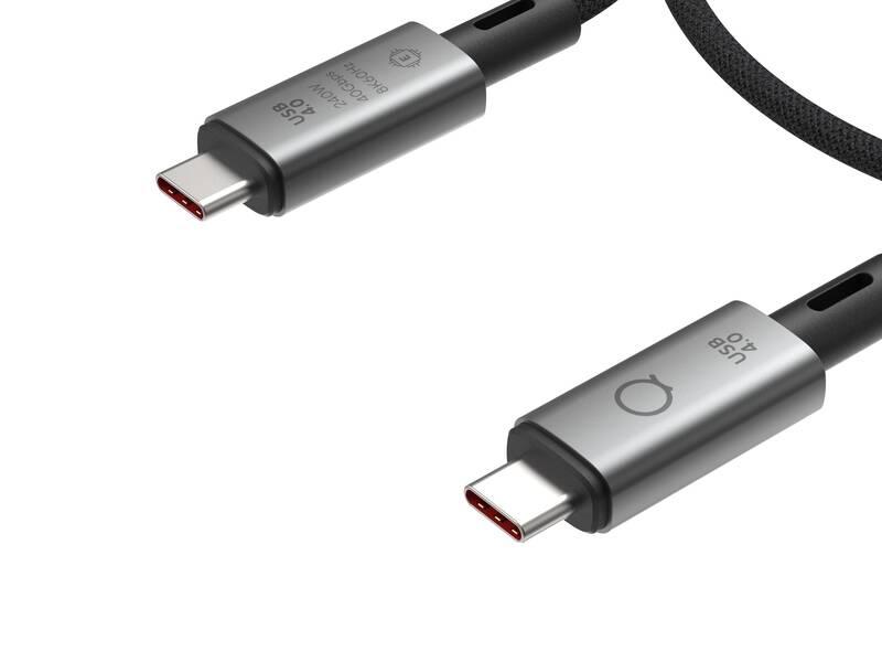 Kabel Linq byELEMENTS USB-C USB-C, 240W, 1m černý, Kabel, Linq, byELEMENTS, USB-C, USB-C, 240W, 1m, černý