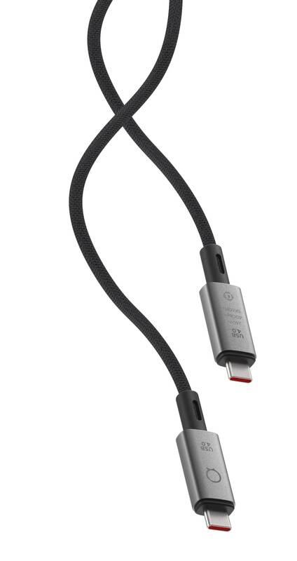 Kabel Linq byELEMENTS USB-C USB-C, 240W, 1m černý, Kabel, Linq, byELEMENTS, USB-C, USB-C, 240W, 1m, černý