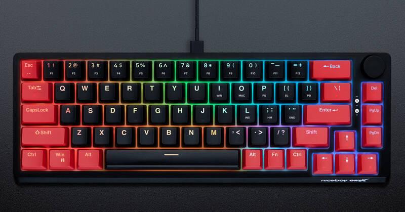 Klávesnice Niceboy ORYX K700X PRO černá