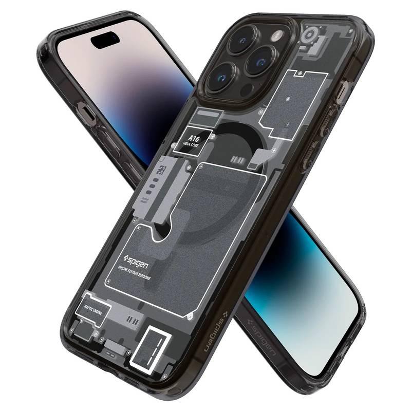 Kryt na mobil Spigen Ultra Hybrid Zero One s MagSafe pro iPhone 14 Pro šedý