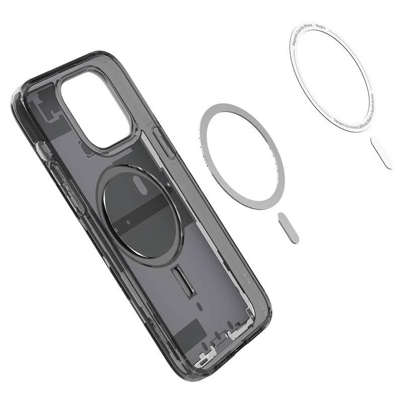 Kryt na mobil Spigen Ultra Hybrid Zero One s MagSafe pro iPhone 14 Pro šedý, Kryt, na, mobil, Spigen, Ultra, Hybrid, Zero, One, s, MagSafe, pro, iPhone, 14, Pro, šedý