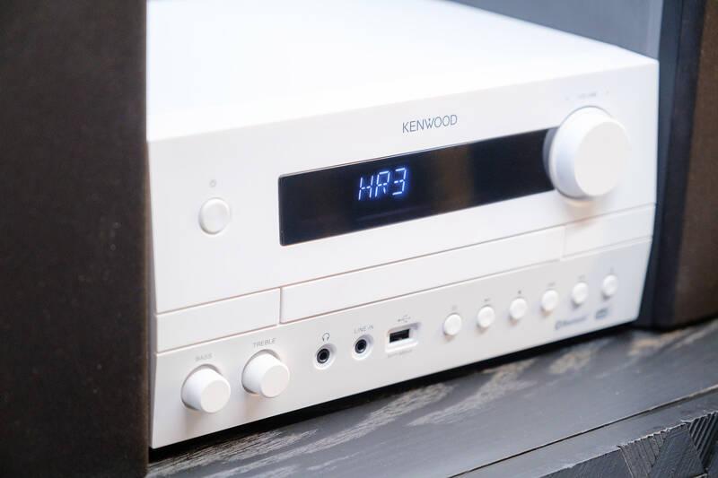 Mikrosystém KENWOOD M-822DAB černý bílý