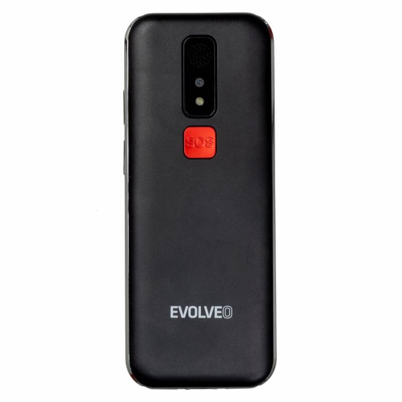 Mobilní telefon Evolveo EasyPhone LT pro seniory černý, Mobilní, telefon, Evolveo, EasyPhone, LT, pro, seniory, černý