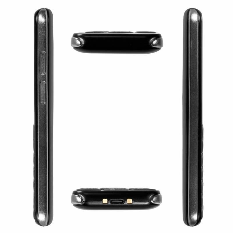 Mobilní telefon Evolveo EasyPhone LT pro seniory černý