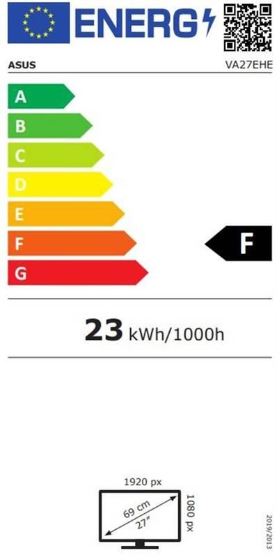 Monitor Asus VA27EHE černý