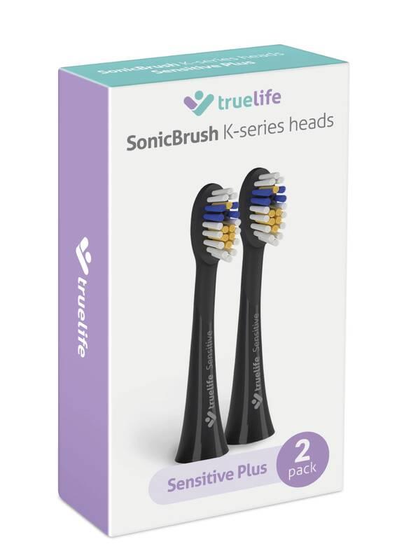 Náhradní hlavice TrueLife SonicBrush K150 UV Heads Sensitive Plus černá