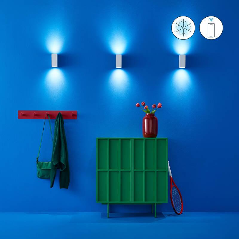 Nástěnné svítidlo WiZ Up and Down Wall Spotlight 2x5W, RGB bílé, Nástěnné, svítidlo, WiZ, Up, Down, Wall, Spotlight, 2x5W, RGB, bílé