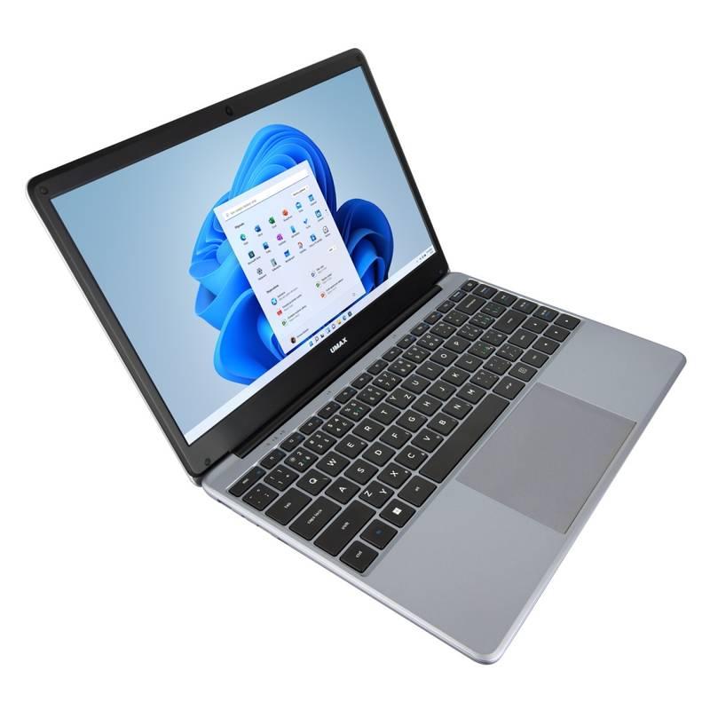 Notebook Umax VisionBook 14WQ LTE šedý, Notebook, Umax, VisionBook, 14WQ, LTE, šedý