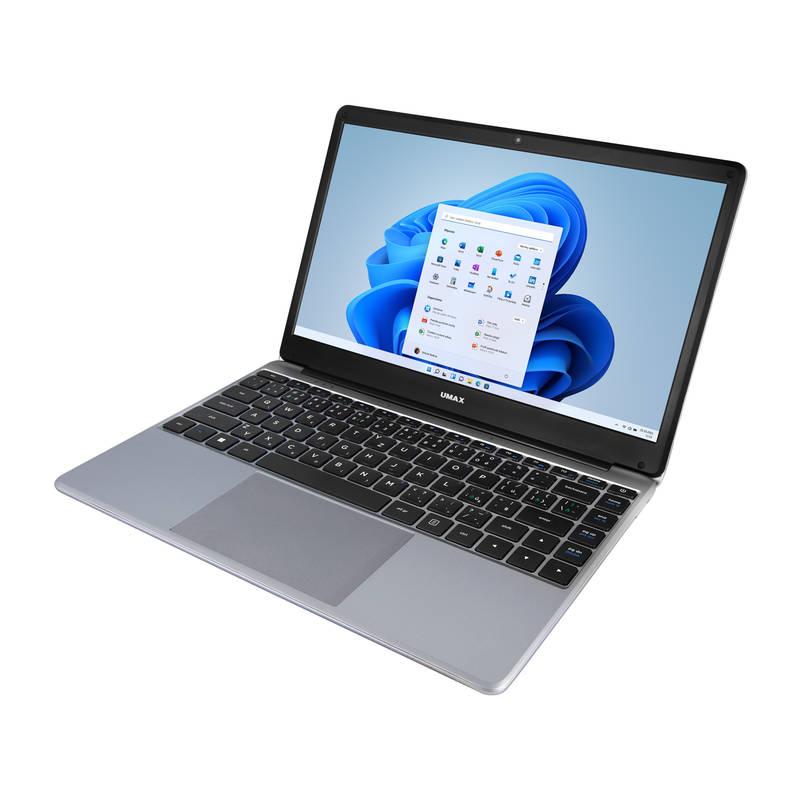 Notebook Umax VisionBook 14WRX šedý