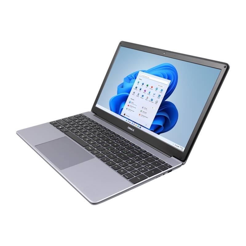 Notebook Umax VisionBook 15WJ šedý