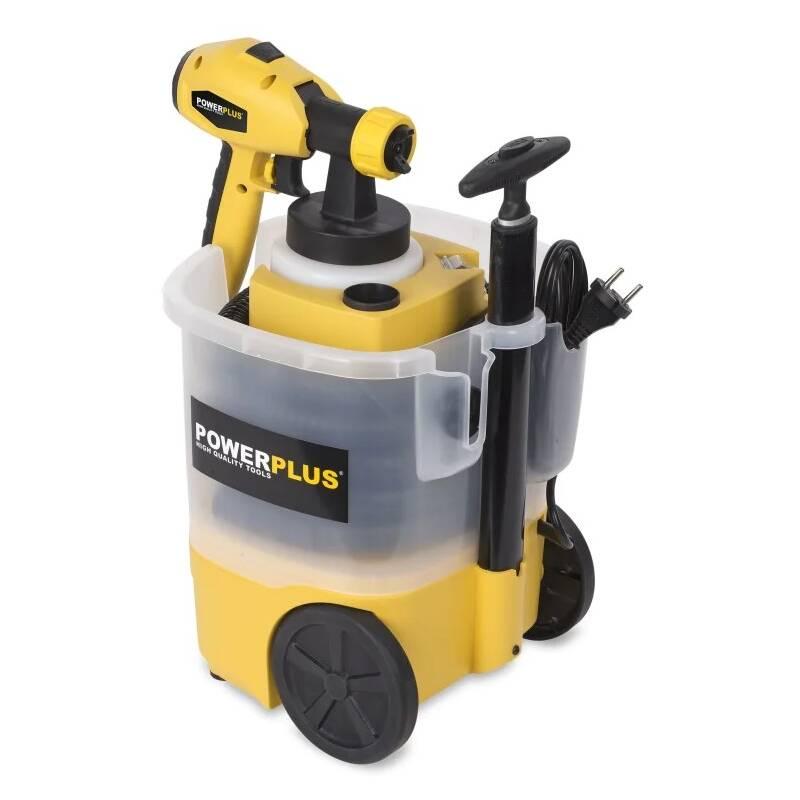 Pistole stříkací POWERPLUS POWX POWX358 750W přepravní vozík