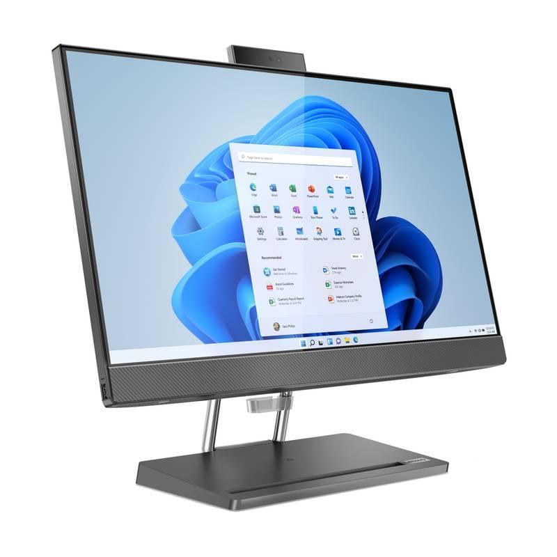Počítač All In One Lenovo IdeaCentre 5 24IAH7 šedý