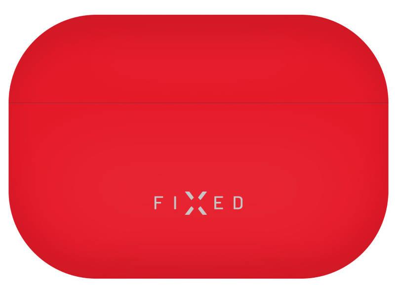 Pouzdro FIXED Silky pro Apple AirPods Pro 2 červené