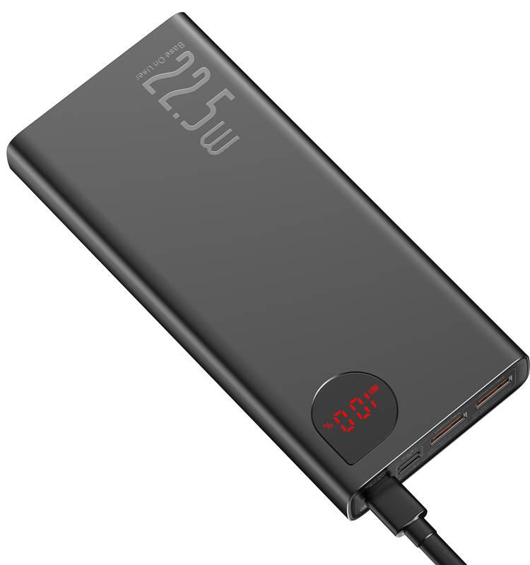 Powerbank Baseus Adaman Metal 20000mAh 22,5W černá