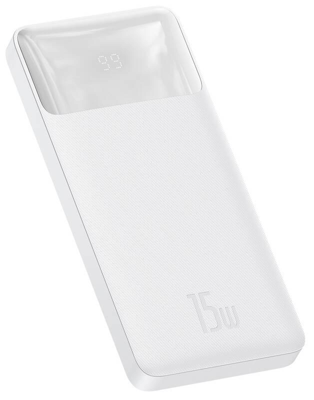 Powerbank Baseus Bipow 10000mAh 15W bílá