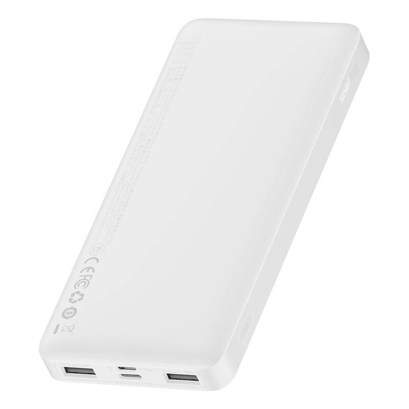 Powerbank Baseus Bipow 10000mAh 15W bílá