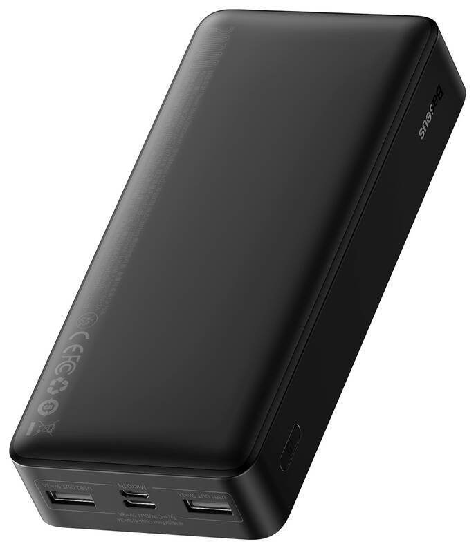 Powerbank Baseus Bipow 20000mAh 15W černá