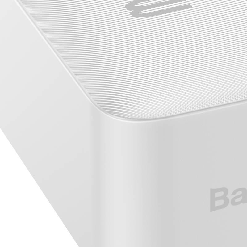 Powerbank Baseus Bipow 30000mAh 20W bílá