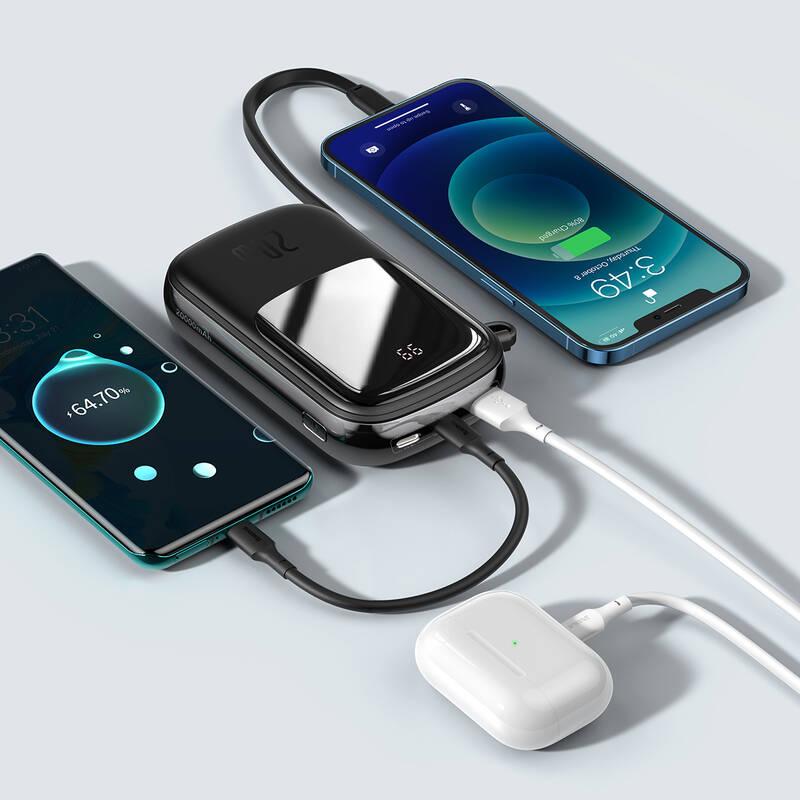 Powerbank Baseus Qpow Pro 20000mAh 20W iP černá