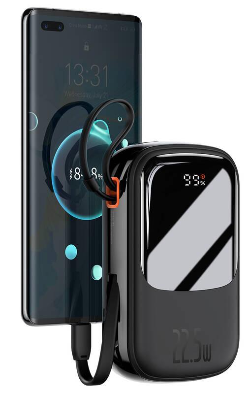 Powerbank Baseus Qpow Pro 20000mAh 20W USB-C černá