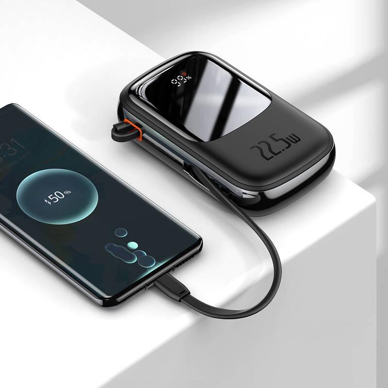 Powerbank Baseus Qpow Pro 20000mAh 20W USB-C černá